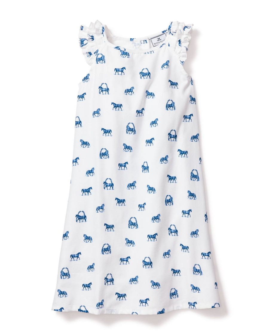 Enfants Petite Plume Chemises De Nuit | Chemise De Nuit Pour Enfants Amelie Equestre