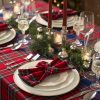 Maison Petite Plume | Linge De Table Tartan Imperial Signature