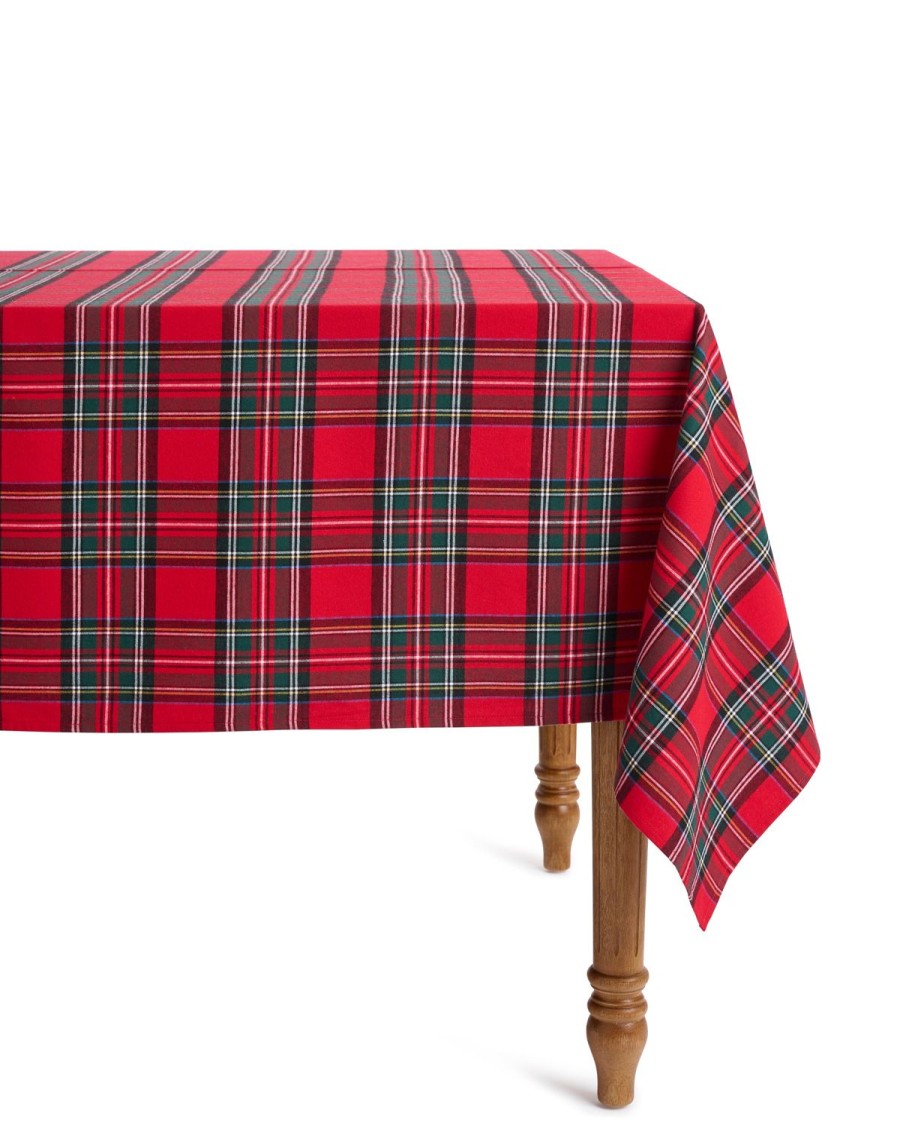 Maison Petite Plume | Linge De Table Tartan Imperial Signature