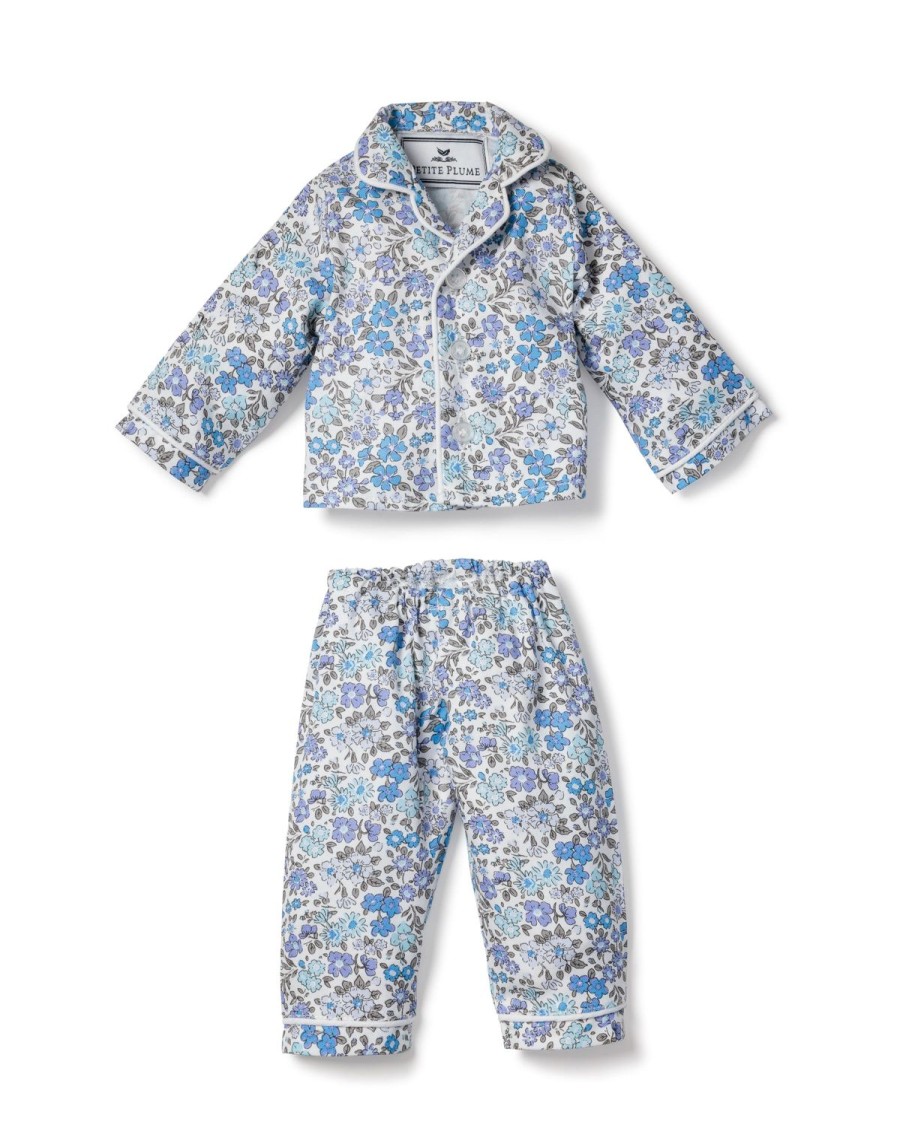 Enfants Petite Plume Pantoufles Et Accessoires | Pyjama Poupee Enfant Serge Fleur D'Azur