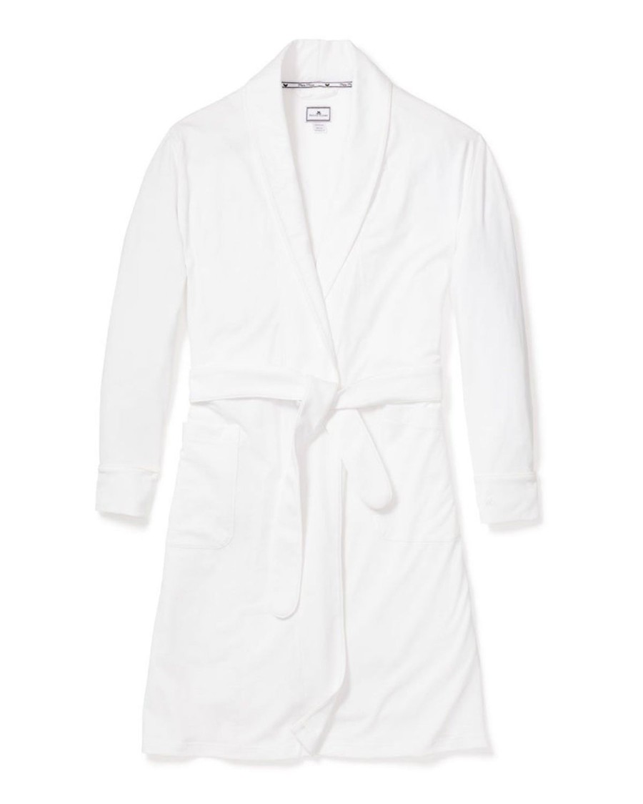 Femmes Petite Plume | Robe Pima Pour Femmes En Blanc