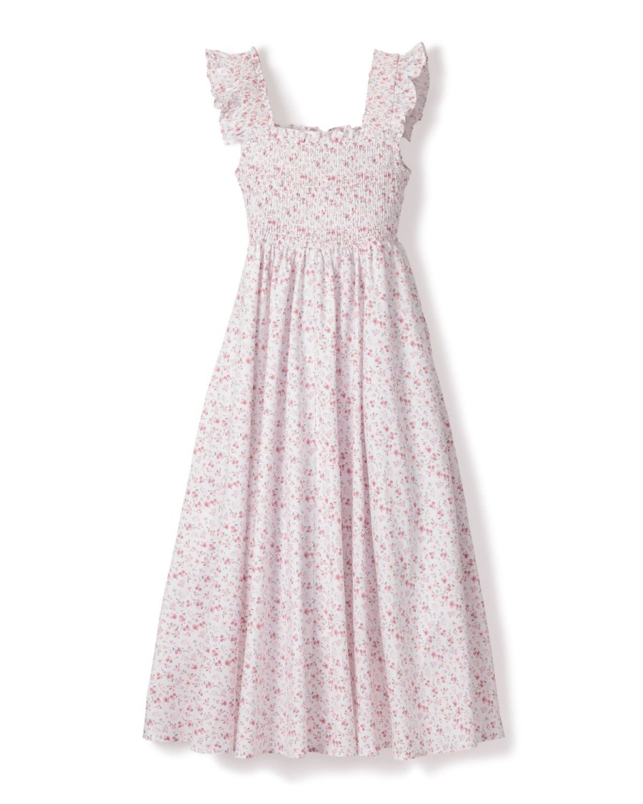 Femmes Petite Plume | Robe Margaux En Serge Pour Femmes A Fleurs Dorset