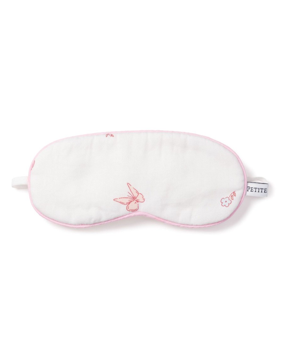 Enfants Petite Plume Pantoufles Et Accessoires | Masque De Sommeil En Serge Pour Enfants En Papillons