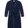 Hommes Petite Plume | Robe Pima Pour Hommes En Bleu Marine