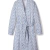 Femmes Petite Plume | Robe En Serge Pour Femme En Fleur D'Azur