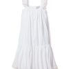 Enfants Petite Plume Vetements De Jour | Robe De Jour Celeste A Pois Suisses Pour Fille En Blanc