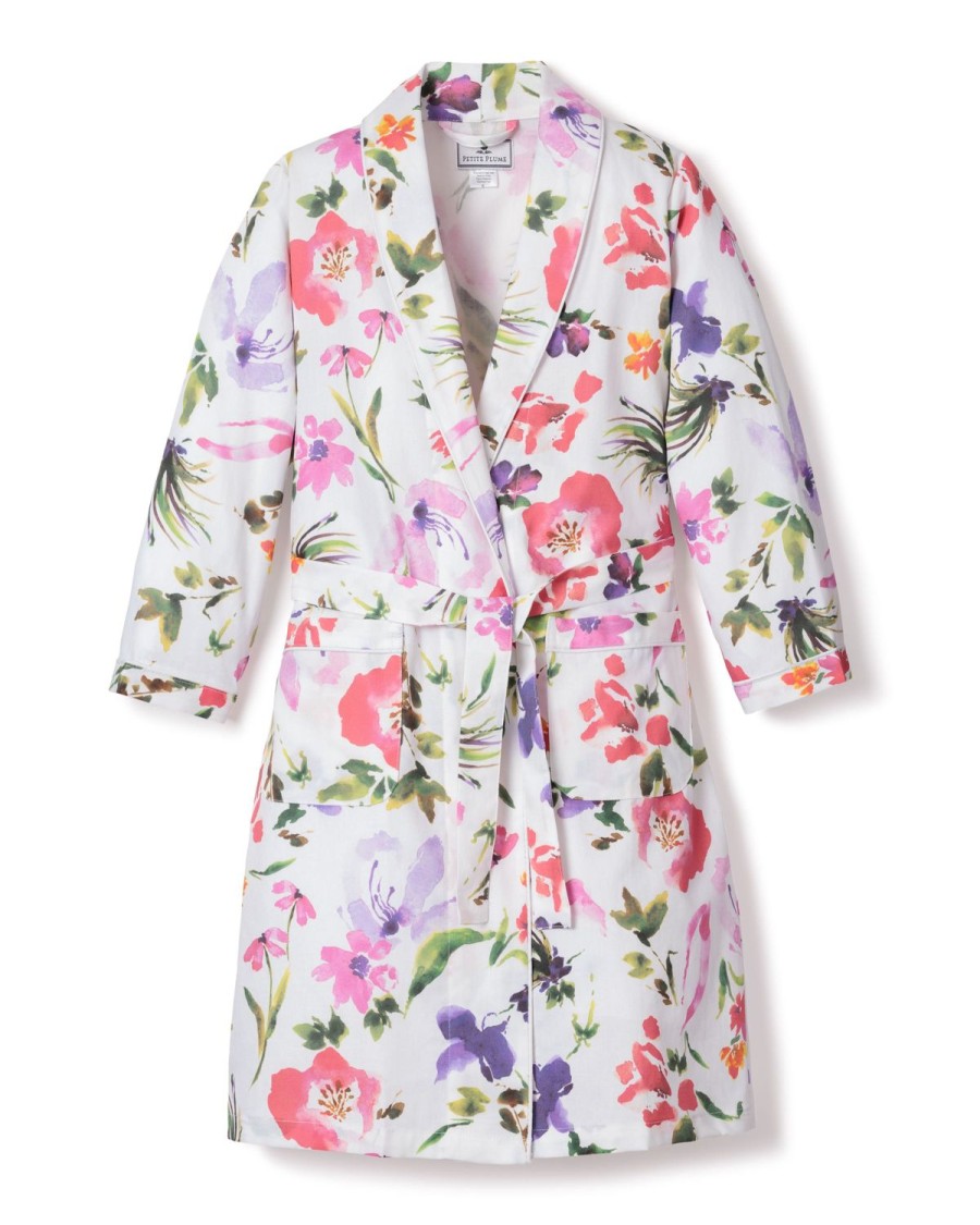 Enfants Petite Plume Peignoirs | Robe En Serge Pour Enfant Dans Les Jardins De Giverny