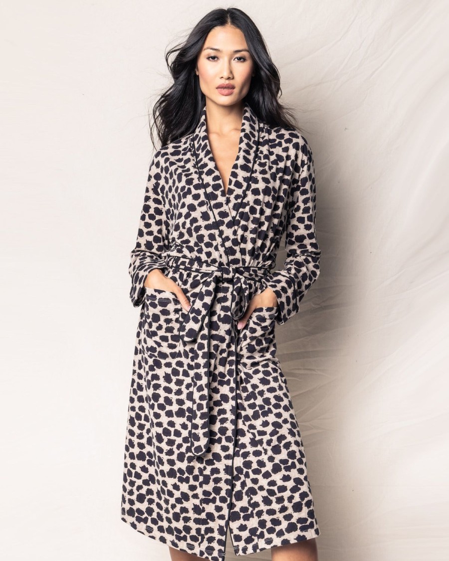 Femmes Petite Plume | Mmlafleur X Petite Plume Pima Sahara Print Robe