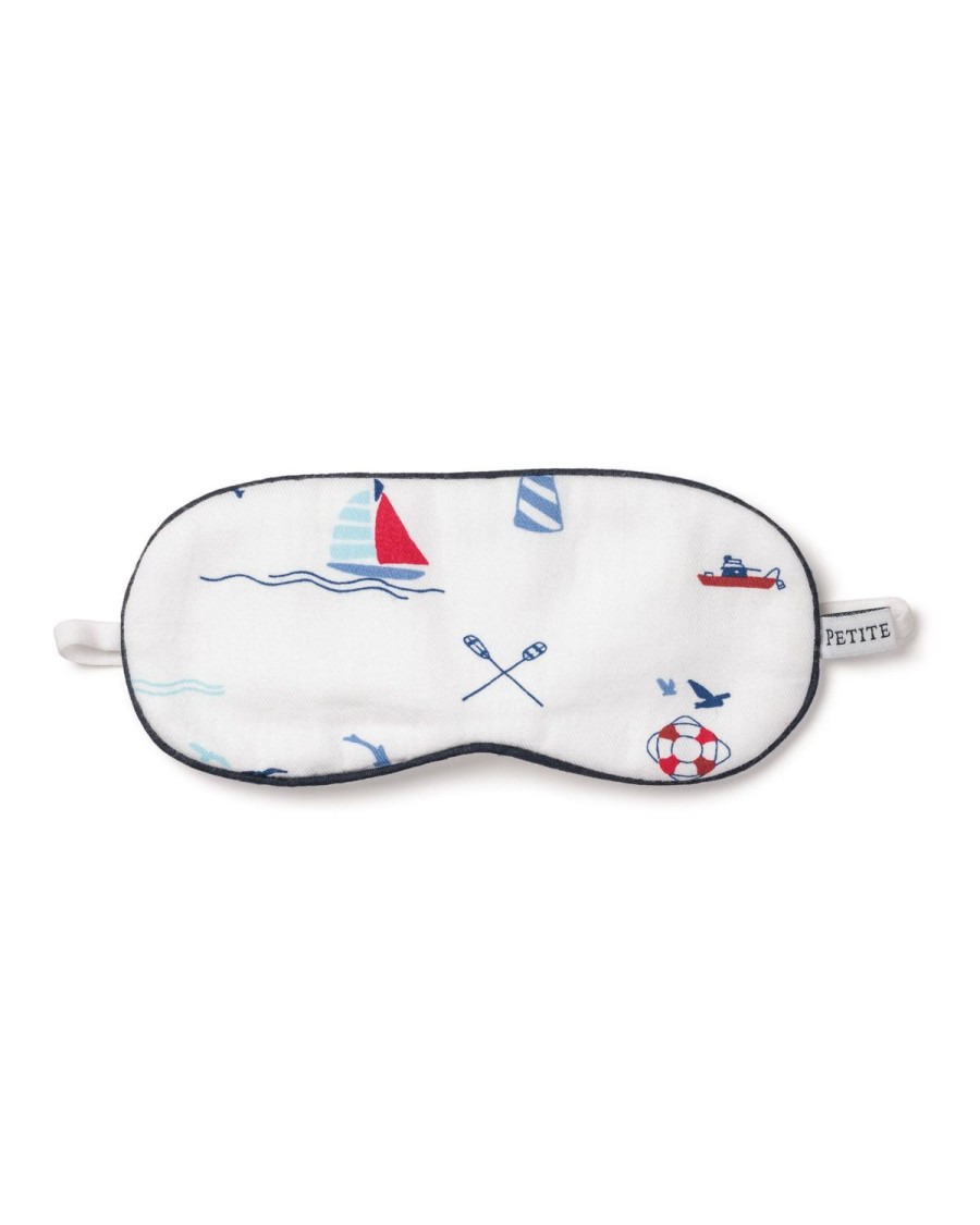 Enfants Petite Plume Pantoufles Et Accessoires | Masque De Sommeil En Serge Pour Enfants En Sail Away