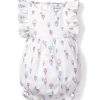 Enfants Petite Plume Barboteuse | Barboteuse A Volants En Serge Pour Bebe En Bon Voyage