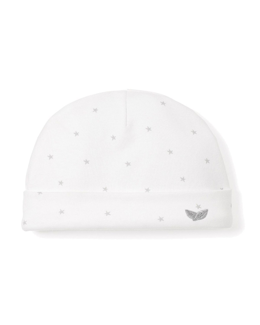 Enfants Petite Plume Accessoires | Chapeau Pima Pour Bebe En Etoiles Grises