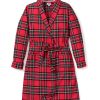 Hommes Petite Plume | Robe En Coton Brosse Pour Hommes En Tartan Imperial