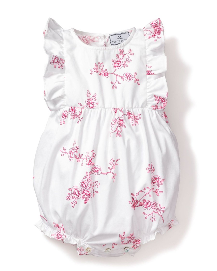 Enfants Petite Plume Barboteuse | Barboteuse A Volants English Rose