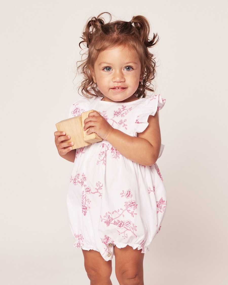 Enfants Petite Plume Barboteuse | Barboteuse A Volants English Rose