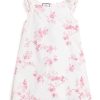 Enfants Petite Plume Chemises De Nuit | Chemise De Nuit En Serge Pour Fille Amelie A Fleurs Roses Anglaises