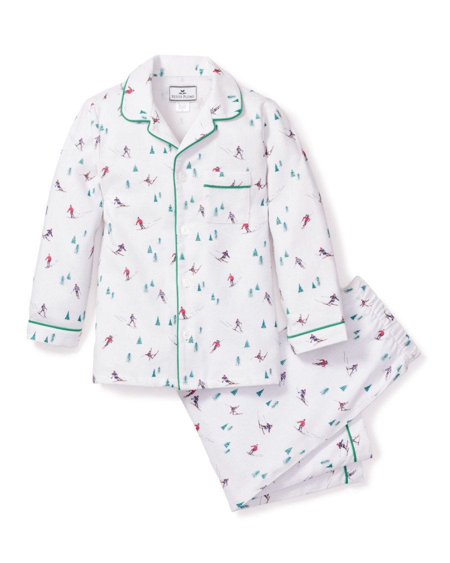 Enfants Petite Plume Pyjamas | Ensemble Pyjama En Flanelle Pour Enfants En Apres-Ski