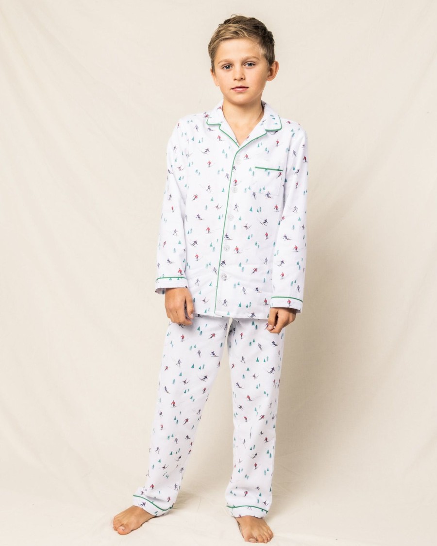 Enfants Petite Plume Pyjamas | Ensemble Pyjama En Flanelle Pour Enfants En Apres-Ski