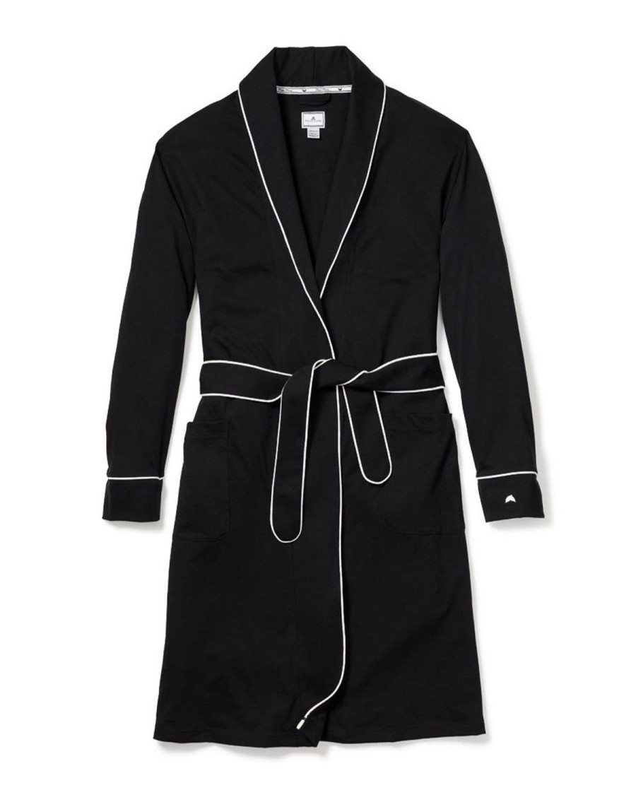 Femmes Petite Plume | Robe Pima Pour Femmes En Noir