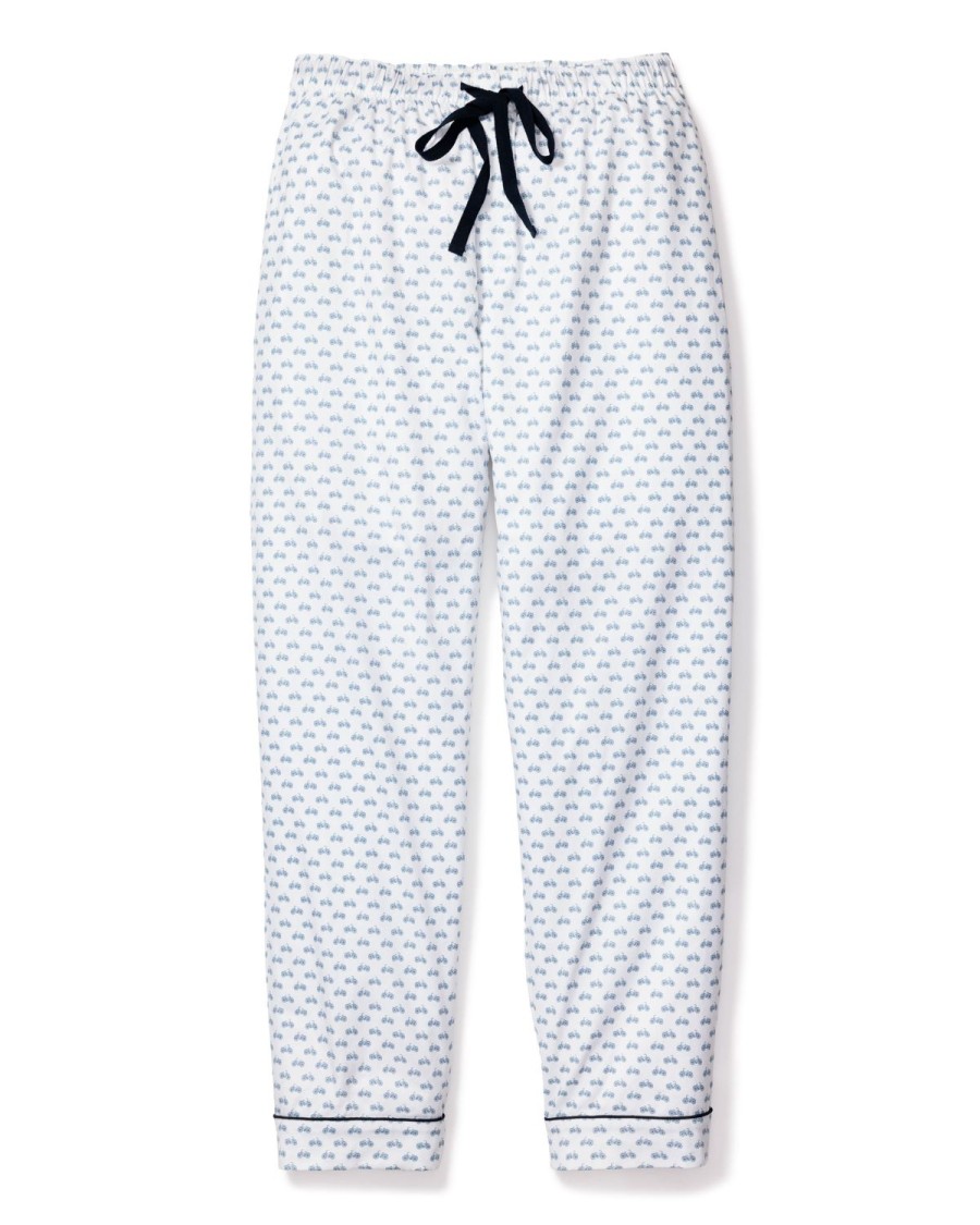 Hommes Petite Plume | Pantalon De Pyjama En Serge Pour Hommes En Bicyclette