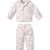 Enfants Petite Plume Pantoufles Et Accessoires | Pyjama De Poupee En Serge Pour Enfants A Fleurs Du Dorset