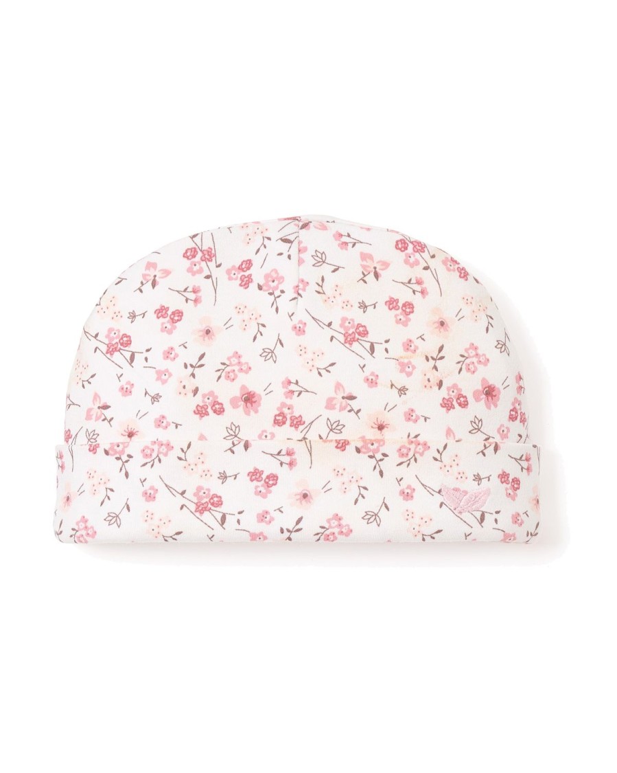 Enfants Petite Plume Accessoires | Chapeau Pima Pour Bebe A Fleurs Du Dorset