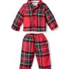 Enfants Petite Plume Pyjamas De Poupee Assortis | Pyjama De Poupee En Tartan Imperial