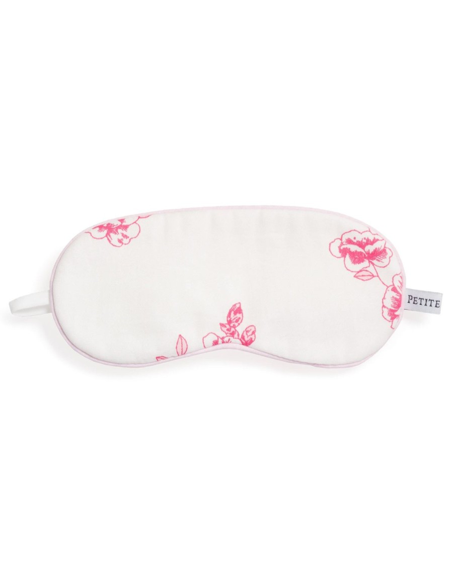 Enfants Petite Plume Pantoufles Et Accessoires | Masque De Sommeil Pour Enfants A Fleurs De Roses Anglaises