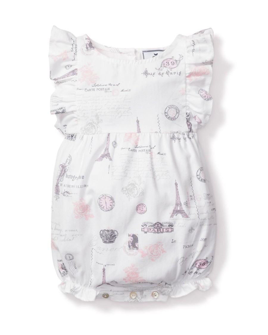 Enfants Petite Plume Barboteuse | Barboteuse A Volants En Serge Pour Bebe A Paris Musings