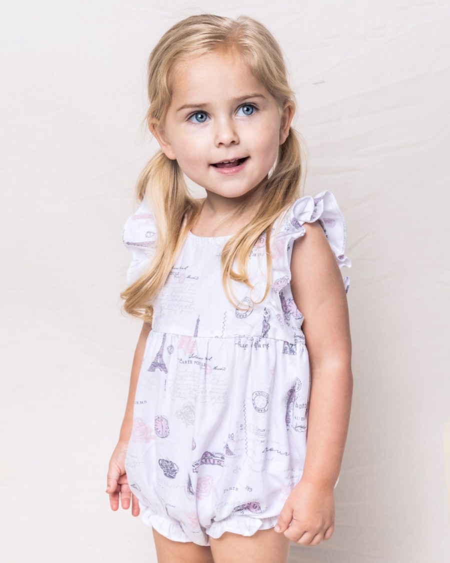 Enfants Petite Plume Barboteuse | Barboteuse A Volants En Serge Pour Bebe A Paris Musings