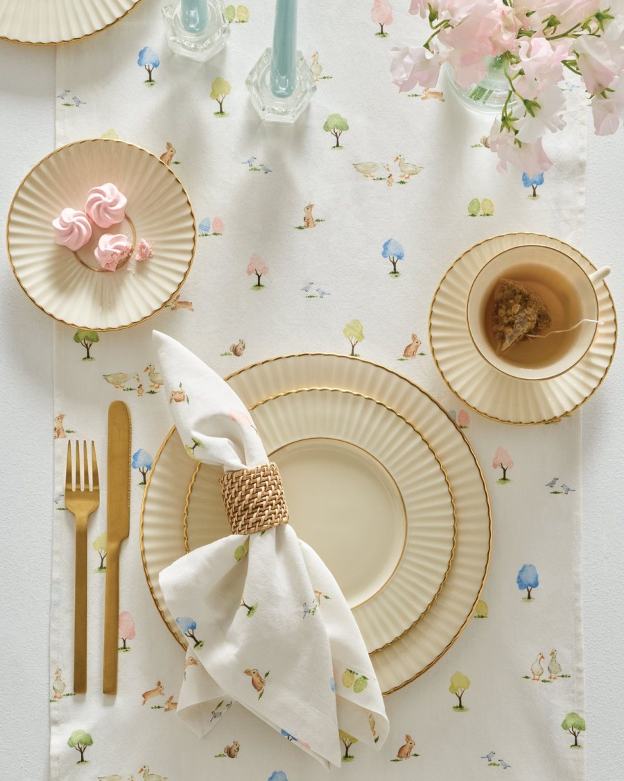 Maison Petite Plume | Linge De Table Des Jardins De Paques