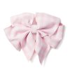 Enfants Petite Plume Accessoires | Noeuds Pour Cheveux En Serge Pour Fille En Vichy Rose