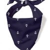 Maison Petite Plume | Bandana En Serge Pour Chien Ancres De Portsmouth