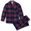 Enfants Petite Plume Pyjamas | Ensemble Pyjama En Coton Brosse Pour Enfant En Tartan Windsor