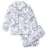 Enfants Petite Plume Pyjamas | Ensemble Pyjama En Serge Pour Enfant En Toile Intemporelle