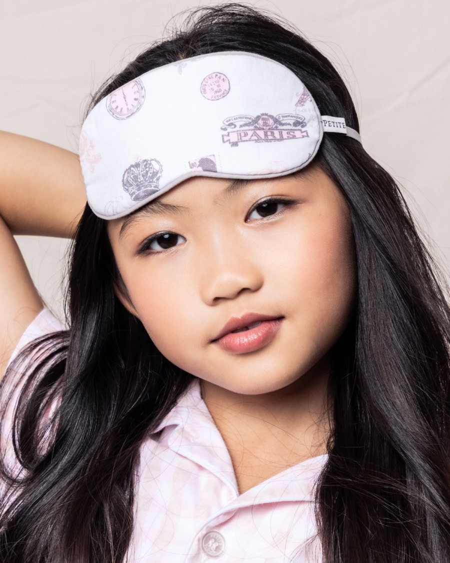 Enfants Petite Plume Pantoufles Et Accessoires | Masque De Sommeil En Serge Pour Enfants A Paris Reflexions