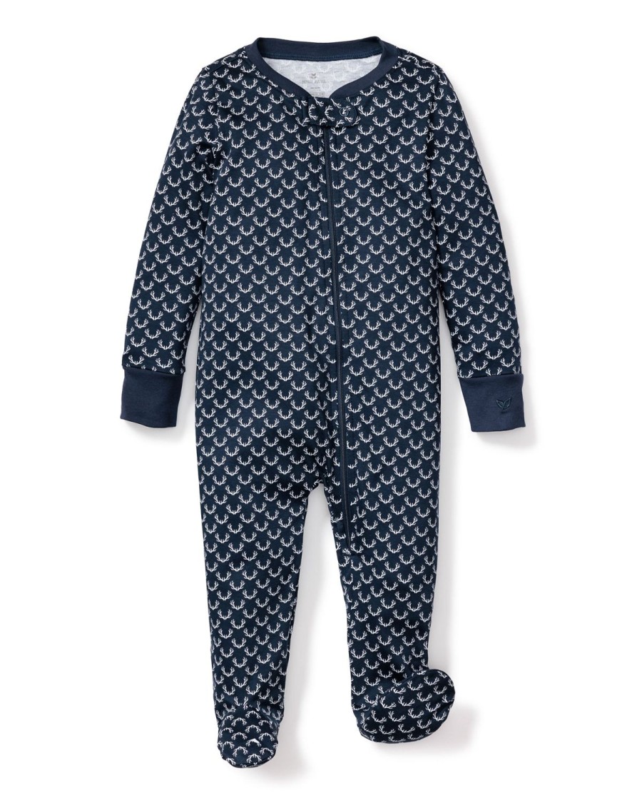 Enfants Petite Plume Barboteuse | Barboteuse Pima Snug Fit Pour Bebe Bois Nordiques