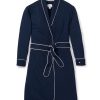 Femmes Petite Plume | Robe Pima Pour Femmes En Bleu Marine