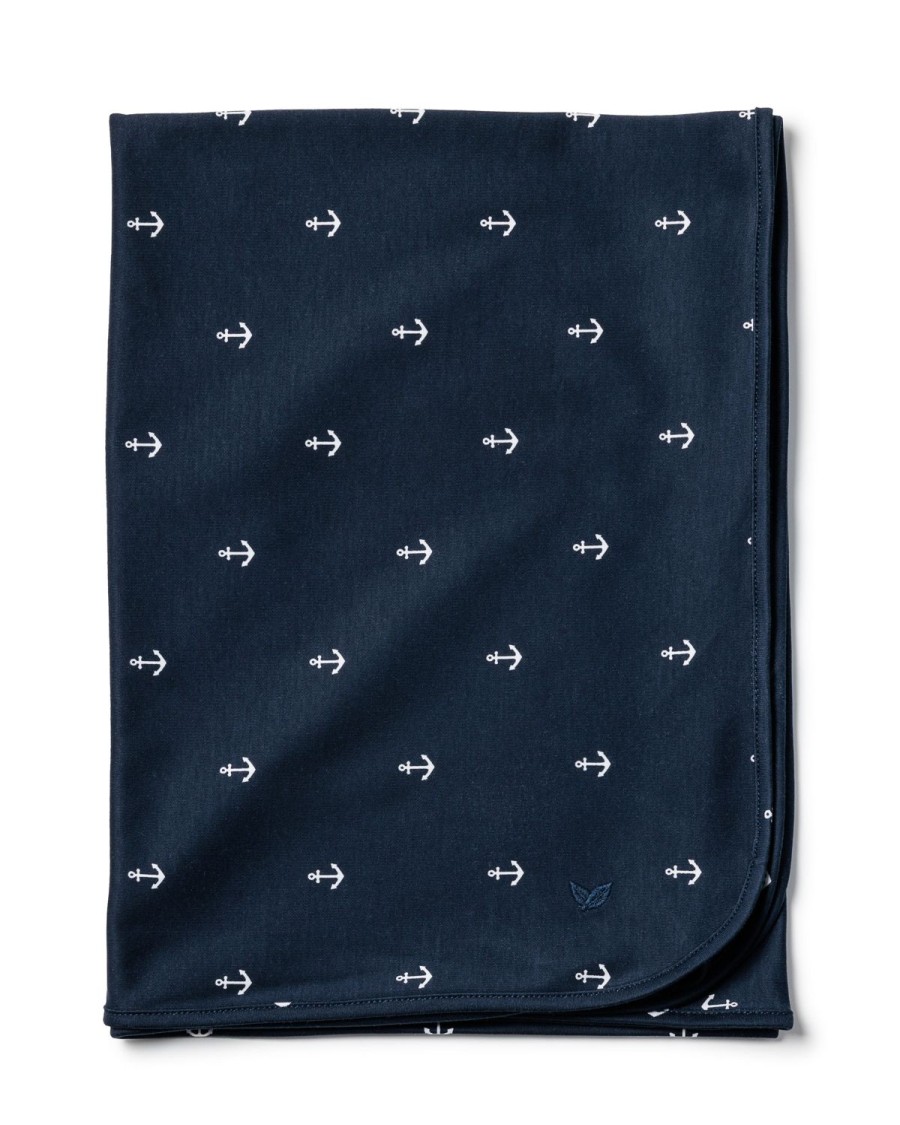 Enfants Petite Plume Accessoires | Couverture Pour Bebe Pima Dans Les Ancres De Portsmouth