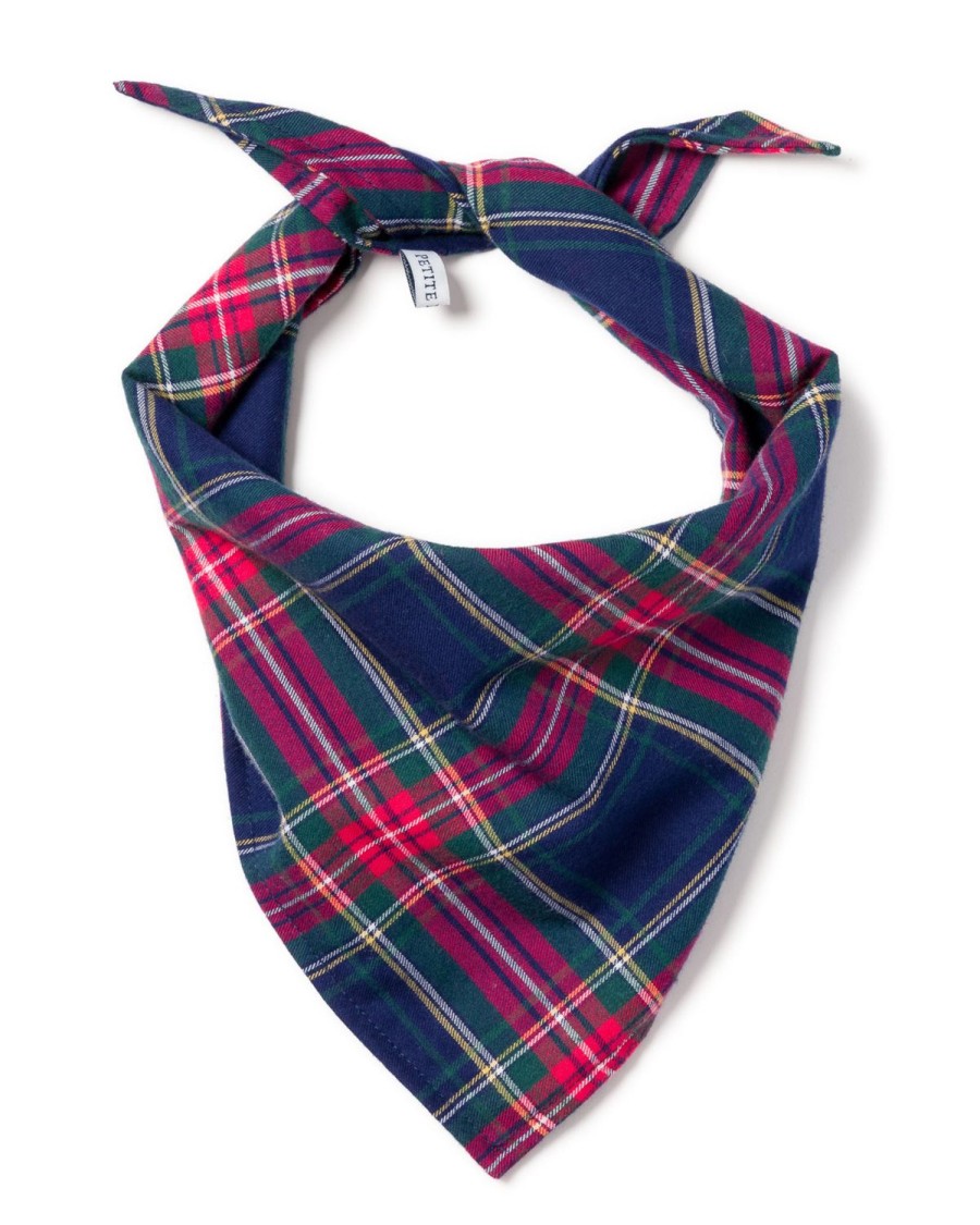 Maison Petite Plume | Bandana Pour Chien En Tartan De Windsor