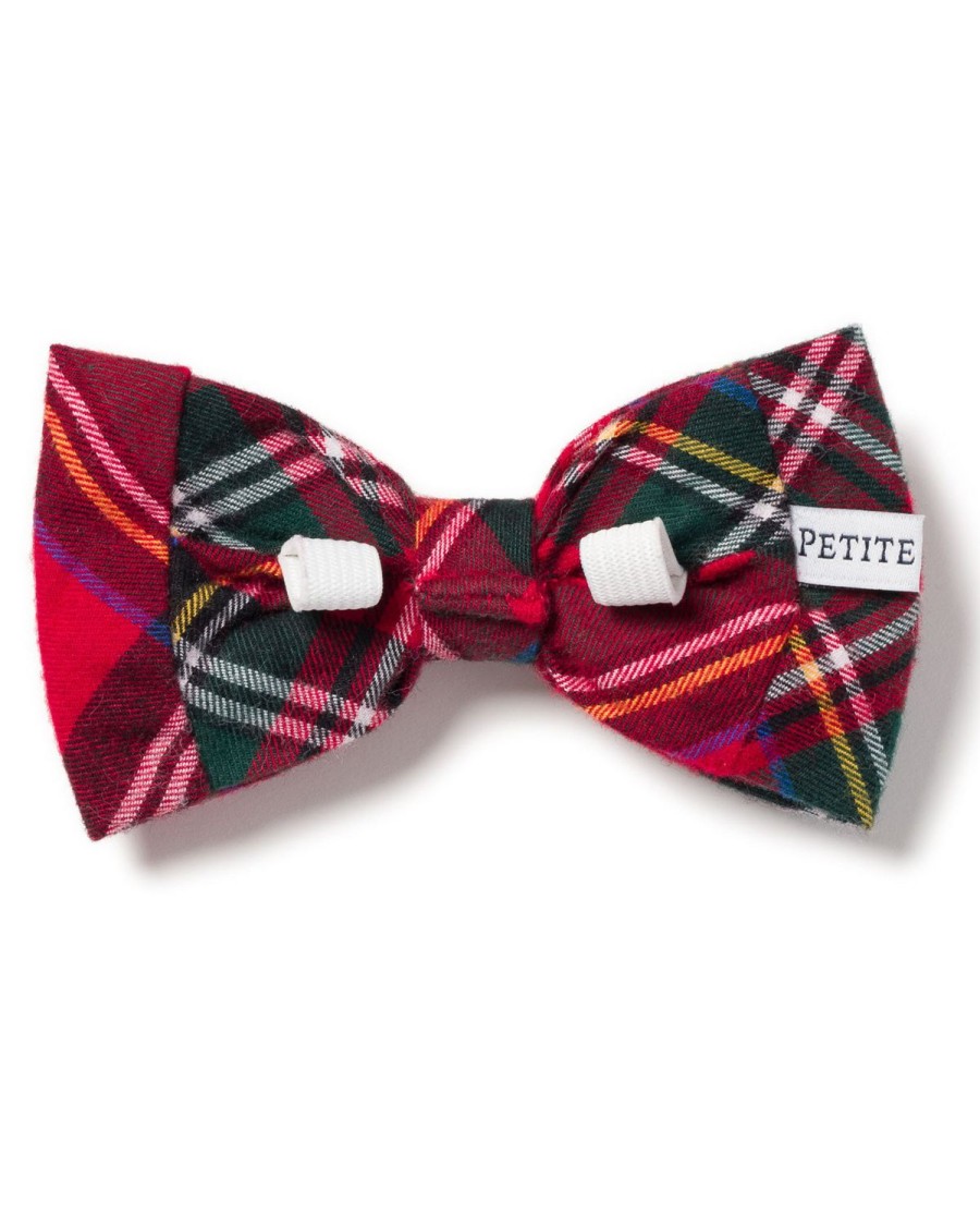 Maison Petite Plume | Noeud Papillon Pour Chien En Tartan Imperial