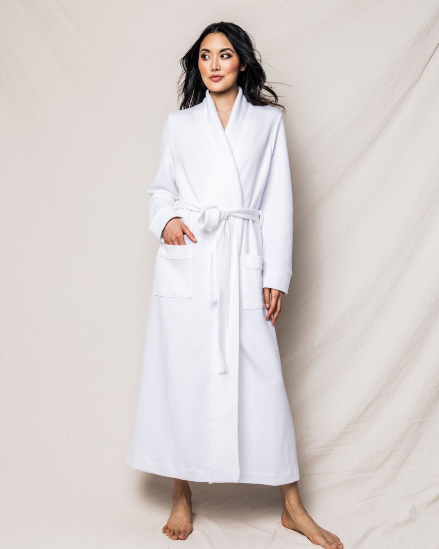 Femmes Petite Plume | Robe Pima Ophelia Pour Femme En Blanc