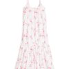 Femmes Petite Plume | Chemise De Nuit Chloe En Serge Pour Femmes A Fleurs Roses Anglaises