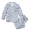 Enfants Petite Plume Pyjamas | Ensemble Pyjama En Serge Pour Enfant A Fleur D'Azur