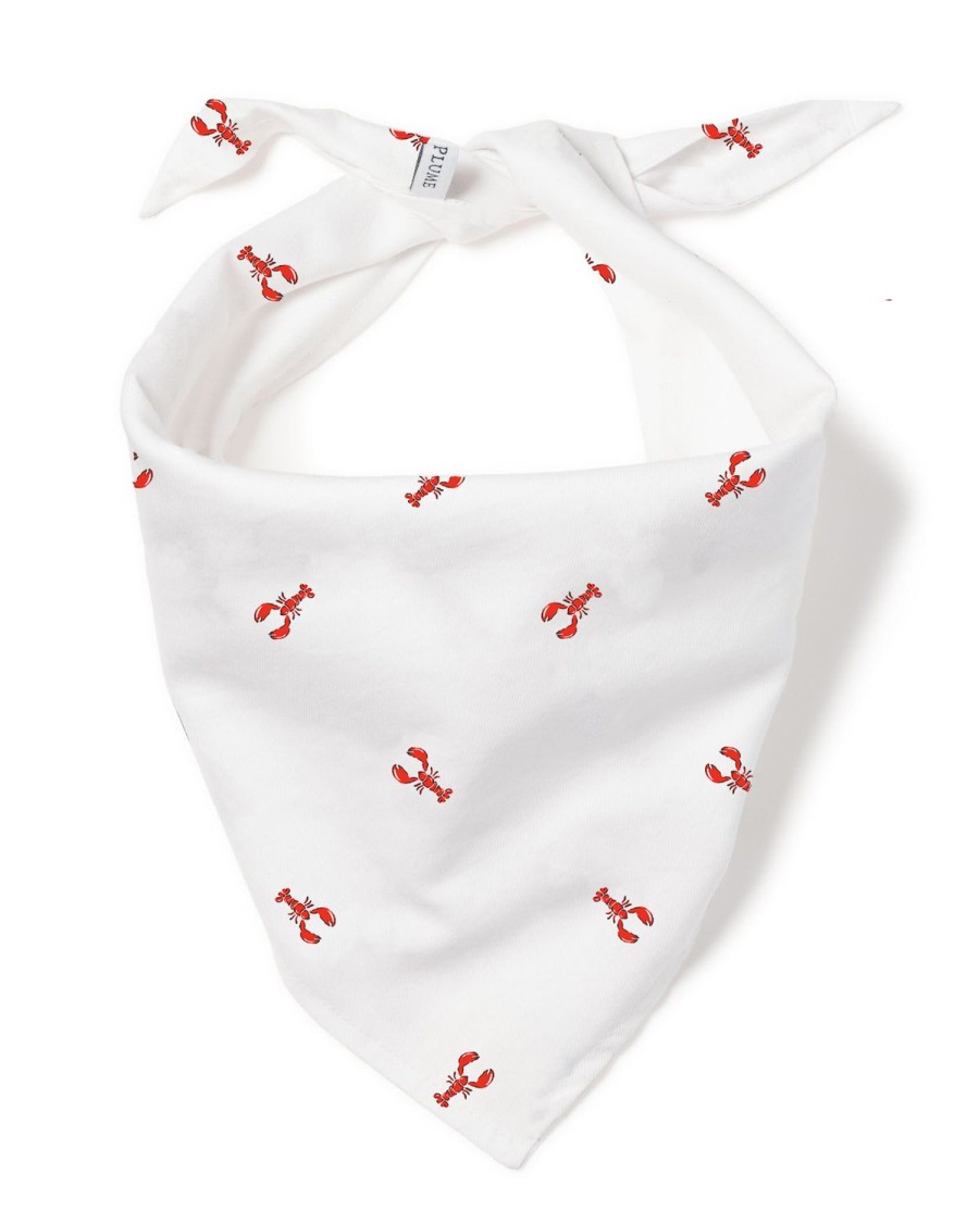 Maison Petite Plume | Bandana En Serge Pour Chien En Homards De Brixham