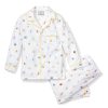 Enfants Petite Plume Pyjamas | Ensemble De Pyjama En Serge Pour Enfants Dans Les Souhaits D'Anniversaire