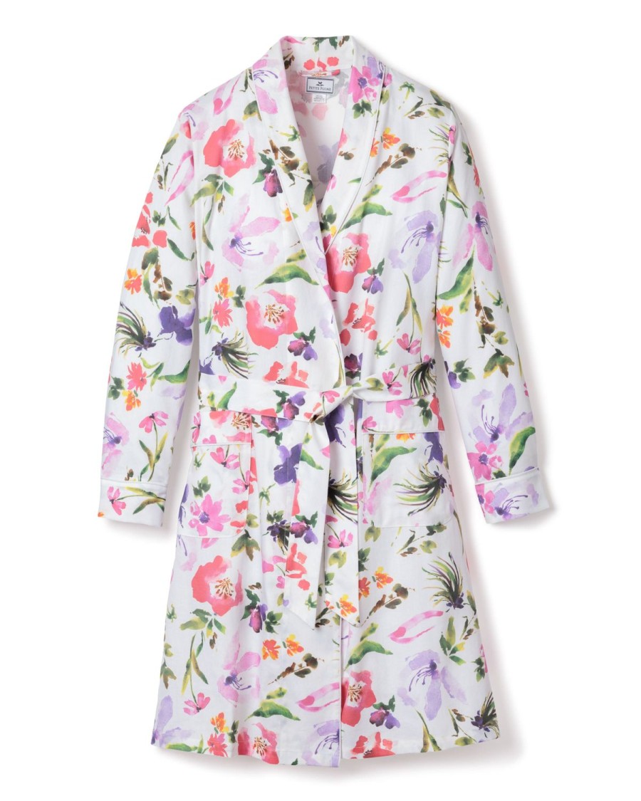 Femmes Petite Plume | Robe En Serge Pour Femmes Dans Les Jardins De Giverny