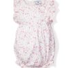 Enfants Petite Plume Barboteuse | Barboteuse A Volants En Serge Pour Bebe A Fleurs Dorset