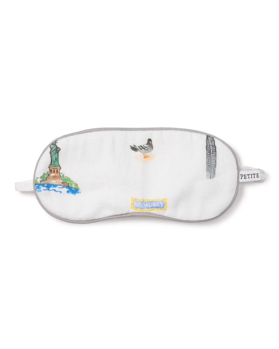 Enfants Petite Plume Pantoufles Et Accessoires | Masque De Sommeil En Serge Pour Enfants A New York ! New York!