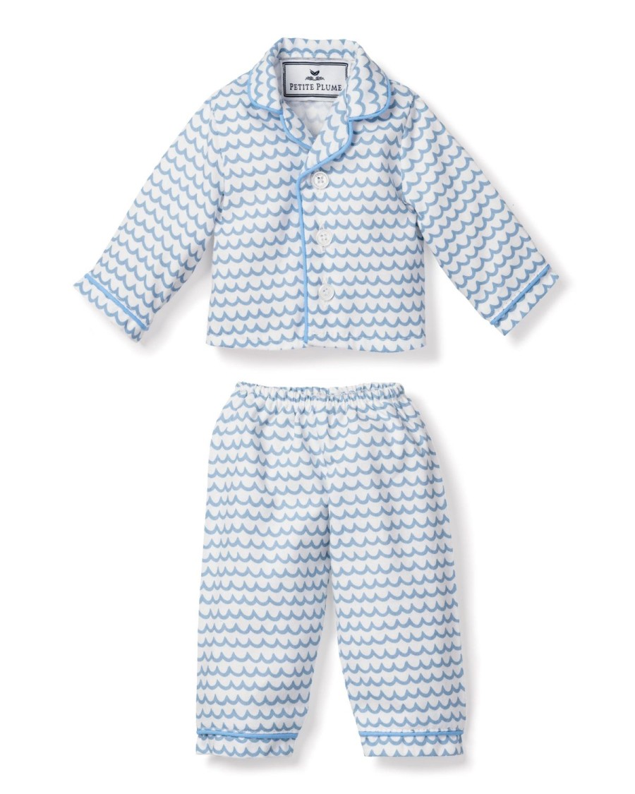 Enfants Petite Plume Pyjamas De Poupee Assortis | Pyjama De Poupee En Serge Pour Enfant A La Mer