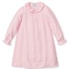 Enfants Petite Plume Chemises De Nuit | Chemise De Nuit Victoria En Flanelle Pour Fille En Rose